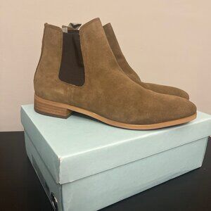 NEW Shoe the Bear Dev Suede Chelsea Boot in Tobacco Men's Size 13 NIB
